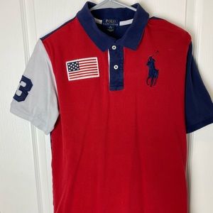 Polo R.L American Flag Polo